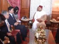 الملك يستقبل وزير الخارجية الياباني
