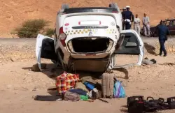 القضاء يدين سائق "طاكسي طاطا" بالسجن النافذ بعد تسببه في حادثة سير أودت بحياة 6 أشخاص
