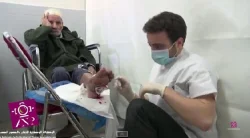 أطباء فرنسيين في قافلة طبية لعلاج اصابات القدمين للمصابين بداء السكري