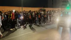مراكش.. العشرات يتظاهرون في مسيرة سلمية وحضارية
