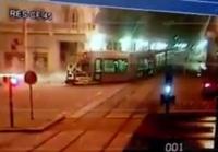 فيديو لحظة وقوع حادث ترامواي الدارالبيضاء مع شاحنة كبيرة