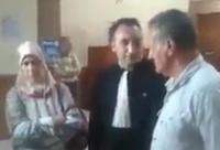 لحظة وصول والدي ناصر الزفزافي إلى محكمة الإستئناف بالدار البيضاء