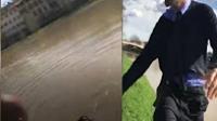 شرطي إيطالي يلقي بنفسه في النهر لإنقاذ شابة مغربية