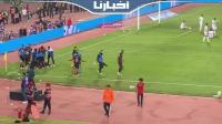 فرحة هيستيرية للاعبي الجيش الملكي بهدف التعادل في مرمى الوداد