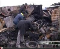 حريق بسوق بالحي الحسني بالدارالبيضاء 
