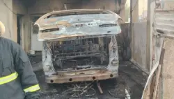 جريمة عائلية .. فتاة تشعل النار في سيارة والدها انتقاماً منه
