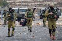 إصابة أربعة فلسطينيين في مواجهات مع قوات الاحتلال