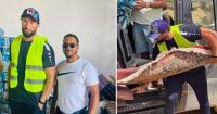 بطل مغربي يُشارك بنفسه في إغاثة منكوبي الزلزال(صور)