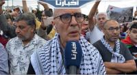 المغربي اليهودي "سيون أسيدون" يوجه رسالة قوية من أمام القنصلية الأمريكية بالدار البيضاء