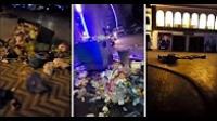مواطن يصور على المباشر عملية رميه لحاويتي ازبال داخل مقر بلدية الجديدة احتجاجا على المجلس الجماعي