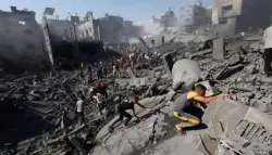 استشهاد 5 فلسطينيين في قصف إسرائيلي شمال غزة رغم وقف إطلاق النار