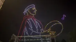 بمناسبة عيد العرش المجيد.. عرض بانورامي "بالدرونات"يزين سماء مدينة إفران