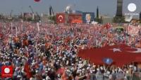 استعراض قوة جديد لرئيس الوزراء التركي أردوغان وأنصاره في اسطنبول