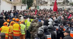 رغم تهدئة السلطات… مواجهات بين متقاعدي الجيش والقوات العمومية خلال عملية الإفراغ بعين برجة