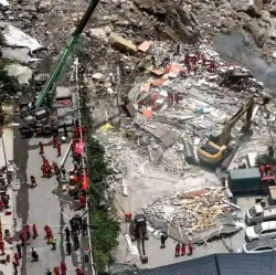 8 قتلى و34 مفقوداً وإجلاء الآلاف إثر انهيار جبلي في الصين