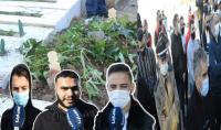لحظة توديع الكابيتانو "أبرهون" إلى مثواه الأخير