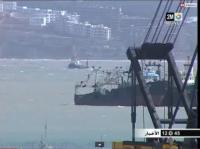 عاصفة قوية من الرياح تمنع الابحار بميناء طنجة‏