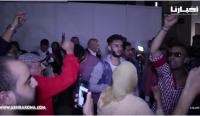 بالفيديو.احتجاج وهيستريا وسط المحكمة بعد الحكم على حميد المهداوي