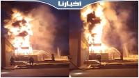 حريق مهول يضرب المركز التحويلي وليلي  التابع لـONEE
