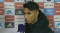 بالفيديو: تصريح حكيمي بعد تسجيله أول هدف رسمي مع ريال مدريد