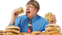 سبعيني يتناول 35 ألف شطيرة "بيغ ماك" دون مشاكل صحية تذكر!