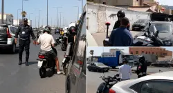 عين السبع.. استمرار حملة حجز الدراجات النارية المخالفة وسط تشديد أمني على مستعملي الطريق
