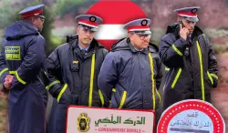 أمطار الخير تحدث تشققات خطيرة ضواحي أكادير والدرك الملكي يتدخل لحماية مستعملي الطريق (فيديو)