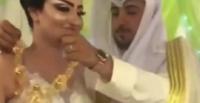 شبكة عروس خليجية تشعل مواقع التواصل (فيديو)