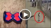 مشهد غريب شاهد معتمر يؤدي المناسك بالإسكوتر الذكي (hoverboard) فى الحرم المكي