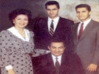 عائلة مبارك في القاعدة العسكرية في تبوك 