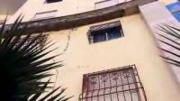 عمارة في طور الانهيار  بالدار البيضاء
