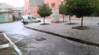 هطول تبروري كثيف بمدينة مراكش
