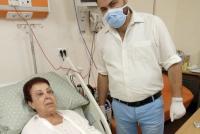 ابنة رجاء الجداوي: ماما لا تزال على جهاز التنفس الصناعي