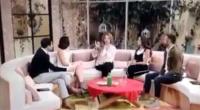 بالفيديو: ظهور خيال أسود خلف وسيطة روحانية أثناء بث تلفزيوني