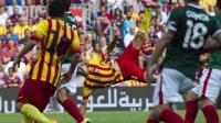 هذا ما قام به منير الحدادي في مباراة بلباو