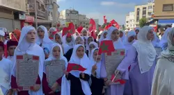 موكب مهيب لتكريم حافظات القرآن الكريم في المهرجان القرآني الأول بعين الشق بالبيضاء