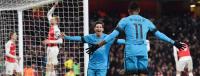 برشلونة يقهر أرسنال في معقله و يضع قدما و نصف في ربع نهائي دوري أبطال أوروبا (فيديو)