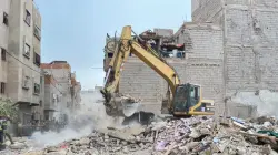 شاهد مخلفات الانهيار المرعب الذي هز حي المسيرة بفاس