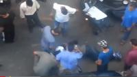 إصابة أحد عناصر الصقور بكسر بعد سقوطه عند مطاردة بوليسية بشارع أنفا