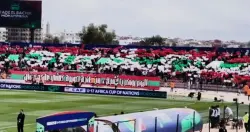 تيفو الجماهير المغربية في نهائي "الكان" بين أشبال الاطلس ومنتخب مالي