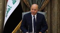 الرئيس العراقي يدعو إلى ضبط النفس لإبعاد شبح الحرب عن المنطقة