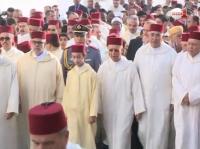 إقامة صلاة الاستسقاء بالمسجد الأعظم بسلا بحضور ولي العهد الأمير مولاي الحسن