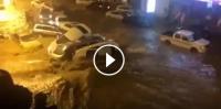 أمطار ليلة امس في مكة المكرمة مشهد مرعب