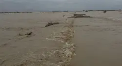 ارتفاع منسوب واد سبو يقطع طريق بين دار الگداري ومشرع بلقصيري