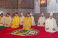 بالصور: أمير المؤمنين الملك محمد السادس يحيي ليلة القدر المباركة