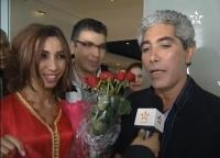 وصول دنيا باطمة الى المغرب