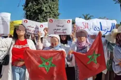 مربيات ومربو التعليم الأولي بالمدارس العمومية يحتجون