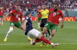 "كانت صحيحة".. ديشامب يعترف بأحقية المغرب في ركلة جزاء مونديال 2022