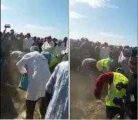 بالفيديو: مراسيم دفن جثامين فاجعة الصويرة بمقبرة دوار العرب