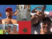 شاهد كيف يقضي اللاعبون المغاربة عطلتهم بعد المونديال